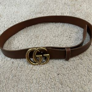 brown Gucci Belt size 85